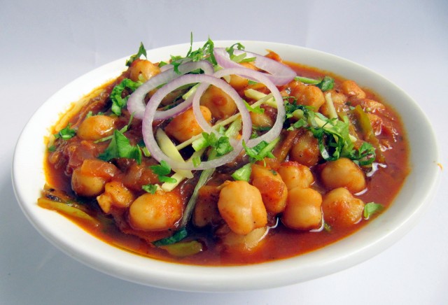 Chana masala curry